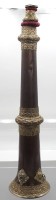 Auktion 357 / Los 15055 <br>gr. Tempelhorn, Dungchen, Tibet, wohl älter, 1x Druckstelle, ausziebar,  ca. L-72 &gt; 159cm