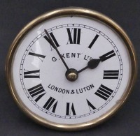 Auktion 357 / Los 2088 <br>massives Ziffernblatt eines engl. Standuhr, emaill. Ziffernblatt, D-17 cm, T-11 cm