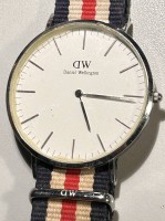Auktion 357 / Los 2116 <br>gr. Quartz Armbanduhr "Daniel Wellington", guter Zustand