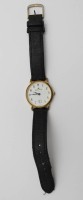 Auktion 361<br>Damenarmbanduhr, Maurice Lacroix, Quartz, Werk nicht geprüft, Lederband, Tragespuren, D-2,6cm