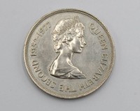 Auktion 361 / Los 6019 <br>Münze, 25 Pence Gibraltar, 1977, D-4cm