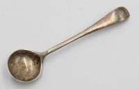 Auktion 358 / Los 11001 <br>Salzlöffel, Sterling, England, älter, 3,5gr,, L-6cm