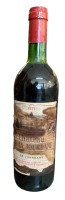 Auktion 358 / Los 15007 <br>Fl. Rotwein "Chateau de la Jourdane", 1971, Kellerfund, leichter Verdunstungsverlust
