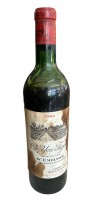 Auktion 358 / Los 15008 <br>Fl. Rotwein "Château Yon-Figeac "Saint-Émilion Grand Cru (Grand Cru Classé), 1964, etwas Verdunstungsverlust, Kellerfund