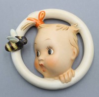 Auktion 358 / Los 9007 <br>Wanddekoration, Goebel/Hummel, wohl 50er Jahre, D-12,8cm