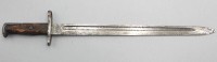 Auktion 358 / Los 7026 <br>US-Bajonett, 2. WK, Altersspuren , L-52cm