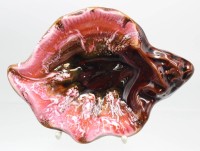 Auktion 358 / Los 9010 <br>Schale, Laufglasur, Vallauris?, H-6,5cm B-25,5cm