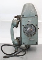 Auktion 358 / Los 16014 <br>Grubentelefon, Lorenz, älter, H-40cm B-26cm
