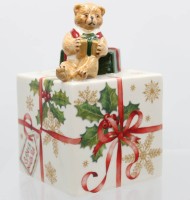 Auktion 358 / Los 16016 <br>Weihnachtsspieluhr, Villeroy &amp; Boch, Winter Wonderland, H-12cm