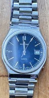 Auktion 358 / Los 2047 <br>Quartz HAU "Cerina" DS mit orig. Stahlband, Werk nicht geprüft
