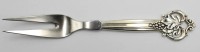 Auktion 358 / Los 11024 <br>Fleischgabel, Silbergriff, Dänemark 1959, L-22,6cm