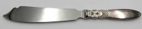 Auktion 358 / Los 11034 <br>Tortenmesser, Georg Jensen, Cactus, Sterlinggriff, L-26,5cm