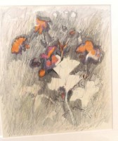 Auktion 358 / Los 5010 <br>Ulrich Stückelberger (1938), 1984,  aquarell. Zeichnung, ger/Glas, RG 53x44 cm, BG 31x28 cm