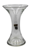 Auktion 358 / Los 10017 <br>hohe Vase, Rastal Nobless, klares Glas, ca. H-24,5cm