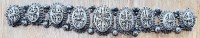 Auktion 358 / Los 1292 <br>massives Silber-Armband, L-17 cm, Verschluss-Stift fehlt, 34,2 gr., wohl Pakistan/Afghanistan
