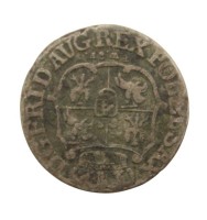 Auktion 358 / Los 6023 <br>1/24 Taler Sachsen Kurfürst Friedrich August II. 1763, ALtersspuren, D-ca. 2cm