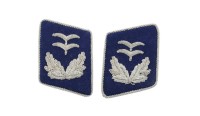 Auktion 358 / Los 7048 <br>Paar Kragenspiegel, Luftwaffe