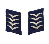 Auktion 358 / Los 7049 <br>Paar Kragenspiegel, Luftwaffe