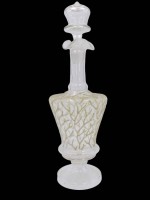 Auktion 358 / Los 10024 <br>kl. Karaffe, dünnes Glas, H-24 cm