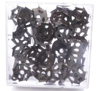 Auktion 368<br>Object  de la Art, unlesaerl. signiert, 2015, R&auml;der und kurbeln etc. in Acryl gegossen, 20x20x5 cm