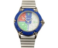 Auktion 358 / Los 2094 <br>Unisex-Armbanduhr, Qemeux, Quartz, D-3,4cm