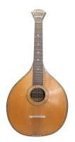 Auktion 358 / Los 16033 <br>C. H. BÖHM Waldzither / Walddoline, um 1900, Altersspuren, Klangkörper ok, L-65cm