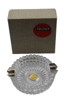 Auktion 358 / Los 10034 <br>Ascher, Quist, versilb. Monturen, orig. Karton, ca. D-10cm