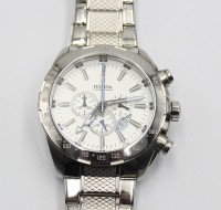 Auktion 358 / Los 2110 <br>Herren-Armbanduhr, Festina Chronograph, Quarzwerk nicht geprüft, guter Zustamnd, D-4,5cm