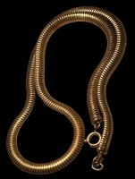 Auktion 358 / Los 1447 <br>Schlangenhalskette Americain Double, L-42 cm