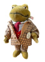 Auktion 358 / Los 12090 <br>STEIFF Kröte  Classic "Wind in the Willows" Toad, 4000-er Auflage, Nr. 02832,  komplett, sehr guter Zustand