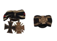 Auktion 359 / Los 7003 <br>Knopfloch-Miniaturen., 1. WK