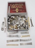 Auktion 359 / Los 2030 <br>Konvolut div. Uhrenarmbänder aus Metall