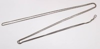 Auktion 359 / Los 2033 <br>lange 800er Silber-Uhrenkette, 13,5gr.