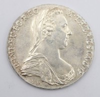 Auktion 359 / Los 6004 <br>Maria Theresia Thaler, 27,8gr., D.-4cm