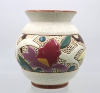 Auktion 359 / Los 9014 <br>Vase, Amphora Wien, ca. H-14,3cm