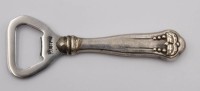 Auktion 359 / Los 11051 <br>Flaschenöffner, Silbergriff, Dänemark, L-10,3cm