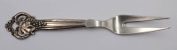 Auktion 359 / Los 11055 <br>Fleischgabel, Silbergriff, Dänemark 1948, L-22,5cm