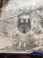 Auktion 359 / Los 3018 <br>Olympia-Sammelalbum 1932, nicht vollständig
