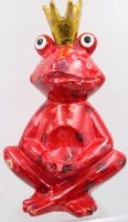 Auktion 359 / Los 9036 <br>Pomme-Pidou Spardose, Frosch, ca. H-24,5cm