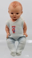 Auktion 359 / Los 12039 <br>Baby-Puppe, Minerva, älter, ca. H-35cm