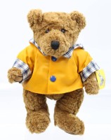Auktion 359 / Los 12053 <br>Sun-Kid Teddy im Regenmantel, ca. H-30cm