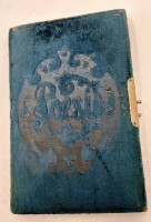 Auktion 359 / Los 3046 <br>Poesie-Album um 1880, viele Eintragungen, Altersspuren