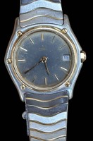 Auktion 360<br>Quartz DAU "Ebel" Sport Classique, 28 mm, Stahl/Gold, keine Batterie, also nicht überprüft, optisch gut erhalten mit leichten Gebrauchsspuren