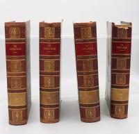 Auktion 360 / Los 3002 <br>4 Bände mit gebundenen Ausgaben der Zeitschrift "Die Umschau", 1909-19012