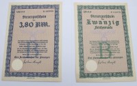 Auktion 360 / Los 6005 <br>2x Steuergutscheine, 3. Reich