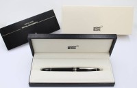 Auktion 360<br>Montblanc, Meisterstück, Nr. GW1888933, 14ct Goldfeder, sher guter Zustand, Etui u. Serviceheft anbei