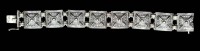 Auktion 360 / Los 1047 <br>schweres Silberarmband-835- "BAS", L-ca. 19 cm, 43,9 gr