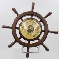Auktion 360<br>Sundo-Barometer in maritimen Stil, ca. D-28cm