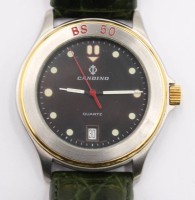 Auktion 360<br>Herren-Armbanduhr, Candino BS 50, Quarz, guter Zustand, Werk nicht  geprüft, D-3,5cm