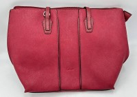 Auktion 361<br>Gabor Handtasche, rotes Leder, guter Zustand